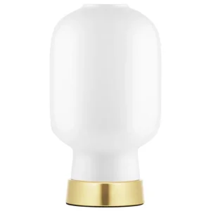 Normann Copenhagen Amp bordslampa, vit - mässing