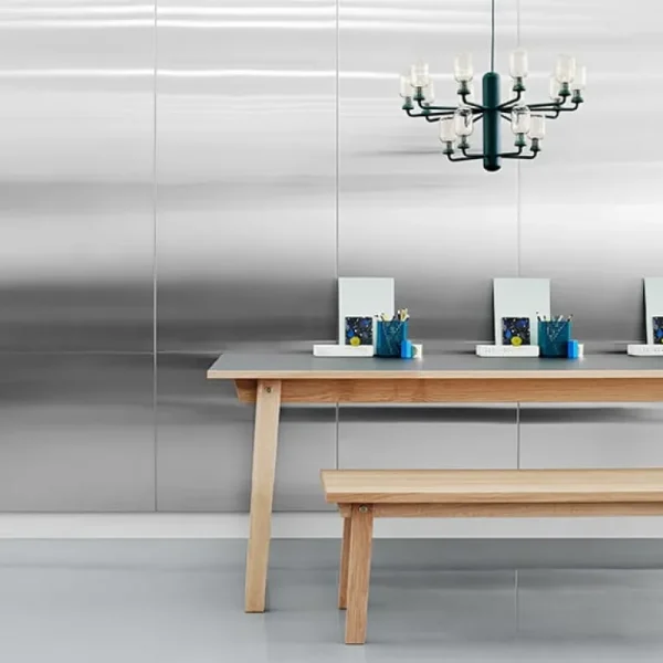 Normann Copenhagen Amp ljuskrona, liten, rök - svart