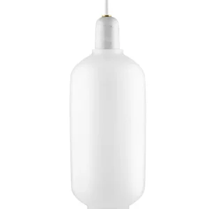 Normann Copenhagen Amp pendellampa, stor, vit