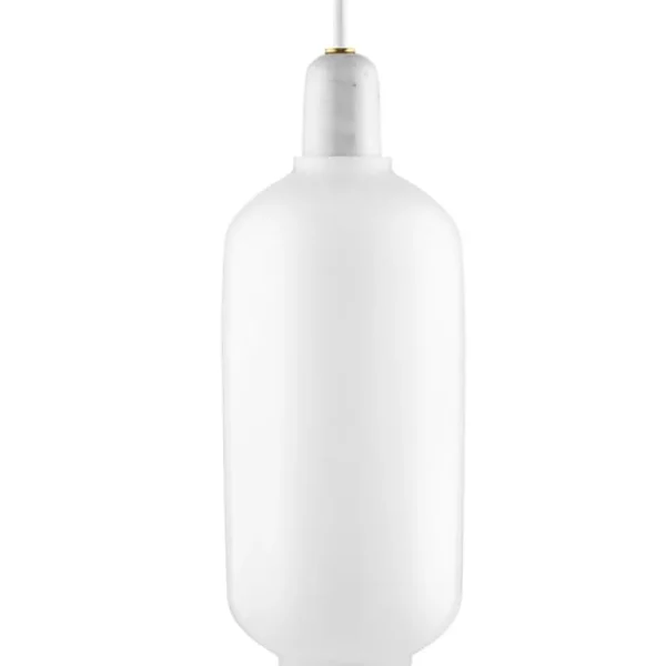 Normann Copenhagen Amp pendellampa, stor, vit