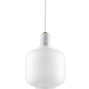 Normann Copenhagen Amp pendellampa, liten, vit