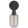 Normann Copenhagen Amp vägglampa, rök - svart