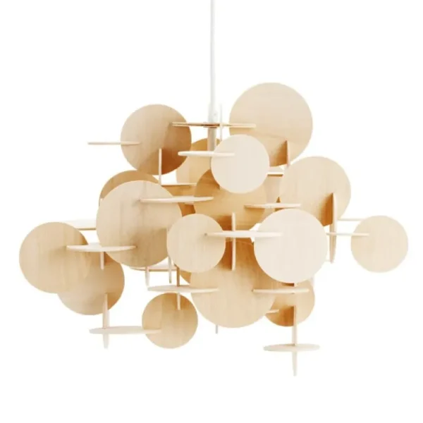 Normann Copenhagen Bau liten pendellampa, natur