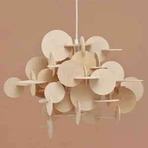 Normann Copenhagen Bau liten pendellampa, natur