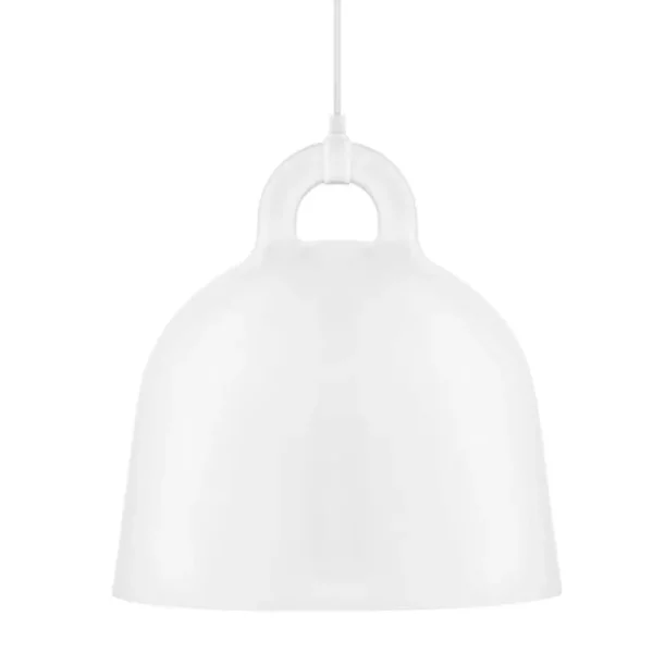 Normann Copenhagen Bell pendellampa, M, vit