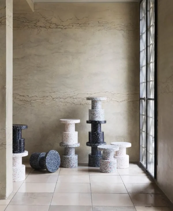 Normann Copenhagen Bit pall, vit - multi