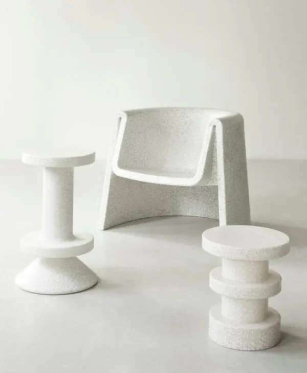 Normann Copenhagen Bit pall, stapelbar, vit