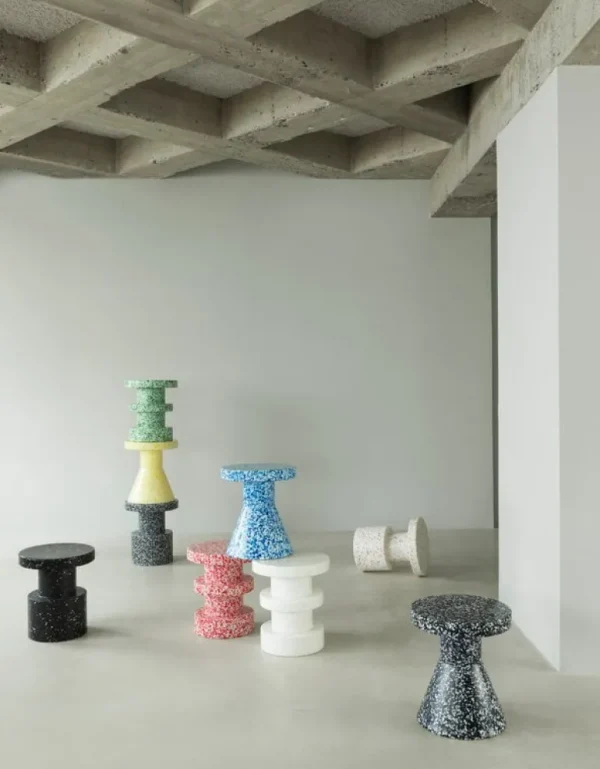 Normann Copenhagen Bit pall, kon, svart - vit