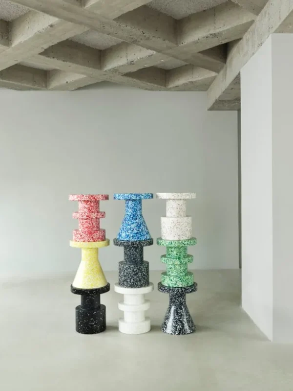 Normann Copenhagen Bit pall, kon, svart - vit