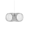 Normann Copenhagen Coil pendellampa, 50 cm, rostfritt stål