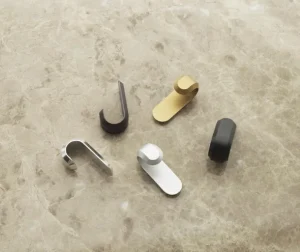 Normann Copenhagen Curve mini krok, 2 st, matt svart