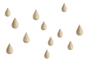 Normann Copenhagen Dropit krok stor, set om 2, natur