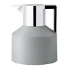Normann Copenhagen Geo termoskanna, grå - silver