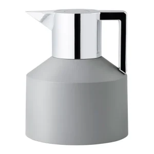 Normann Copenhagen Geo termoskanna, grå - silver