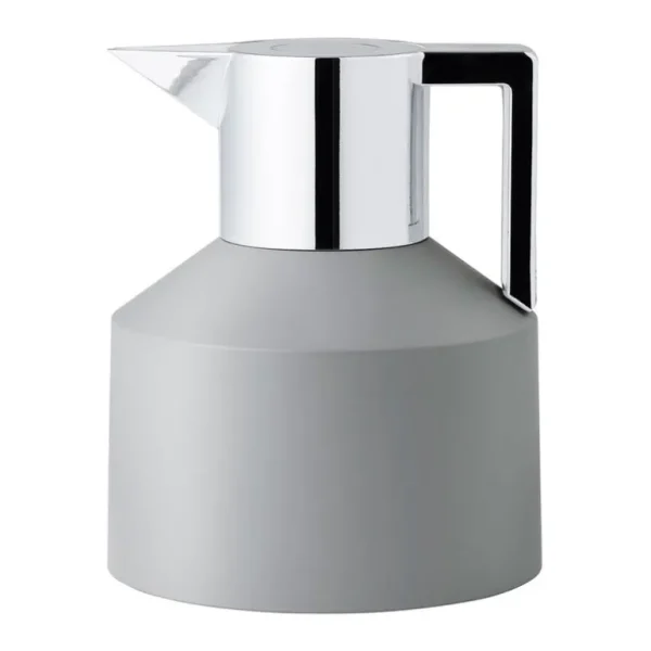 Normann Copenhagen Geo termoskanna, grå - silver