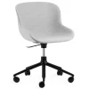 Normann Copenhagen Hyg stol med 5 hjul, svängbar, svart - Synergy 16