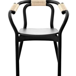 Normann Copenhagen Knot stol, svart - naturligt