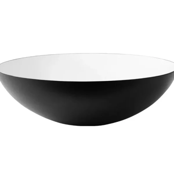 Normann Copenhagen Krenit skål 7,1 l, svart - vit