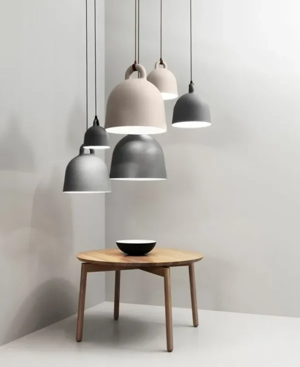 Normann Copenhagen Krenit skål 7,1 l, svart - vit