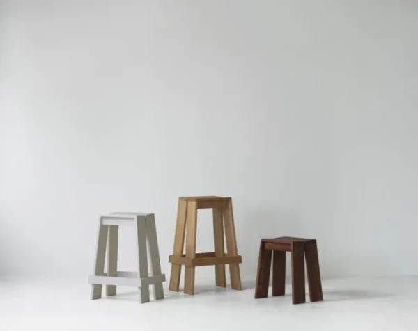 Normann Copenhagen Let barstol, 65 cm, ljusgrå