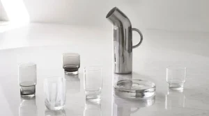 Normann Copenhagen Pipe karaff, 1,2 l, polerat rostfritt stål