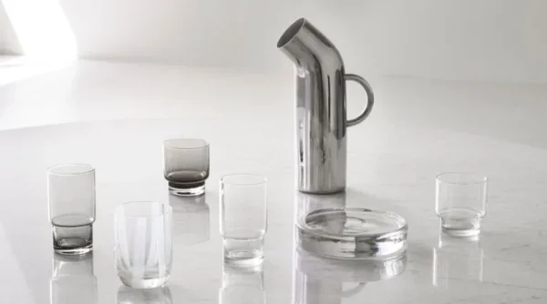 Normann Copenhagen Pipe karaff, 1,2 l, polerat rostfritt stål
