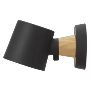 Normann Copenhagen Rise vägglampa, fast installation, svart