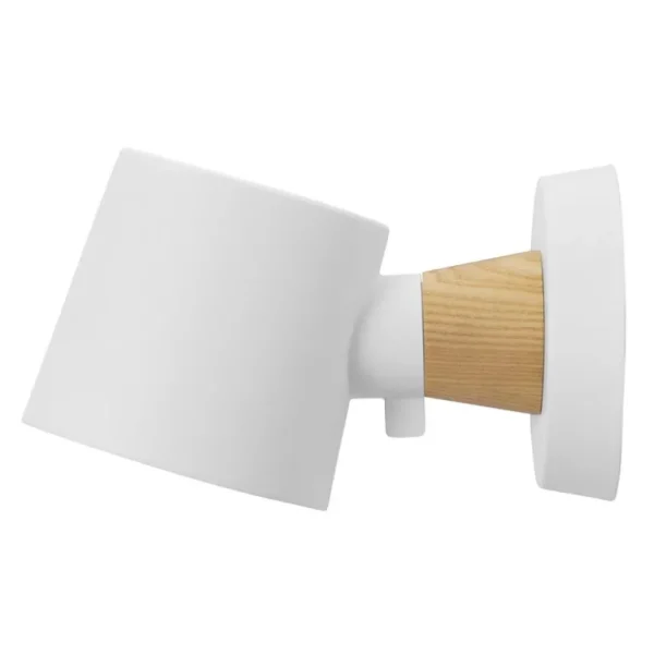 Normann Copenhagen Rise vägglampa, fast installation, vit