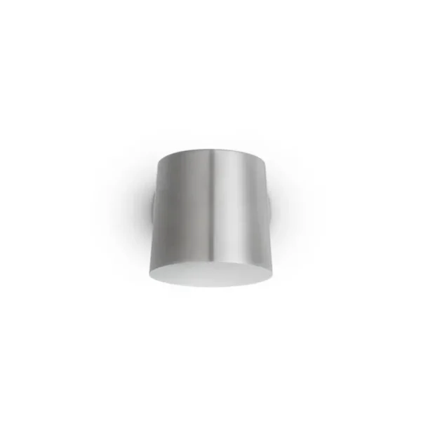 Normann Copenhagen Rise vägglampa, fast montering, rostfritt stål