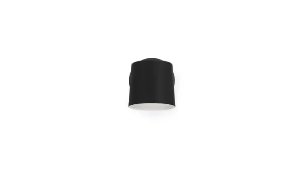 Normann Copenhagen Rise vägglampa, fast installation, svart