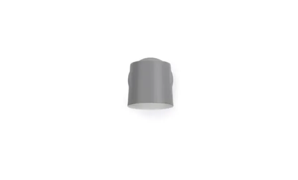 Normann Copenhagen Rise vägglampa, fast installation, grå