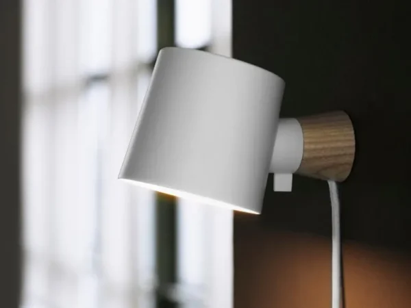 Normann Copenhagen Rise vägglampa, vit