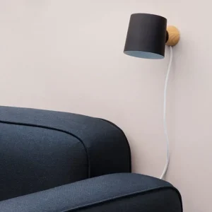 Normann Copenhagen Rise vägglampa, grå