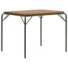 Normann Copenhagen Vig matbord, 90 x 80 cm, robiniaträ - mörkgrön