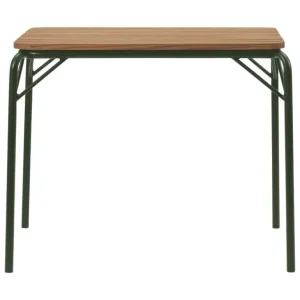 Normann Copenhagen Vig matbord, 90 x 80 cm, robiniaträ - mörkgrön