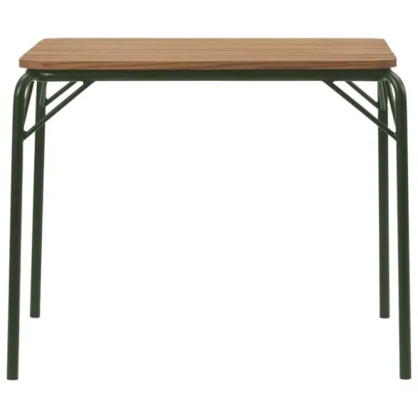 Normann Copenhagen Vig matbord, 90 x 80 cm, robiniaträ - mörkgrön