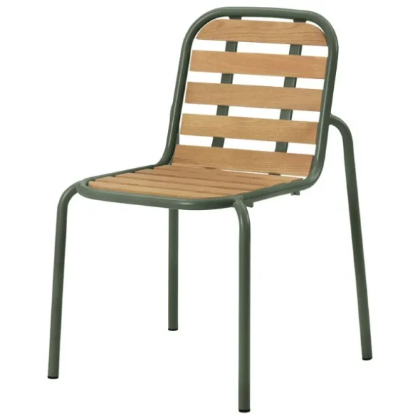 Normann Copenhagen Vig stol, robiniaträ - mörkgrön