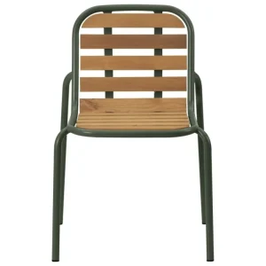 Normann Copenhagen Vig stol, robiniaträ - mörkgrön