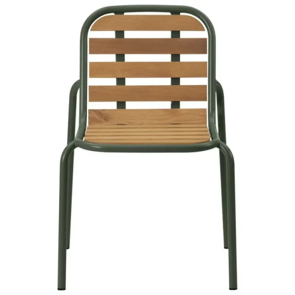 Normann Copenhagen Vig stol, robiniaträ - mörkgrön
