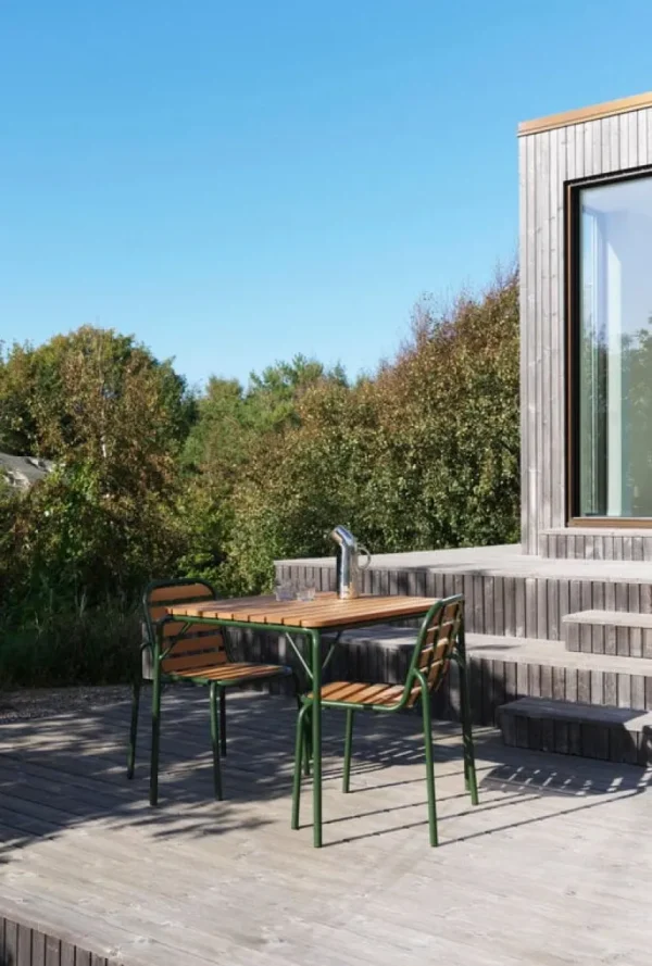 Normann Copenhagen Vig stol, robiniaträ - mörkgrön