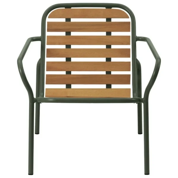 Normann Copenhagen Vig vilstol, robiniaträ - mörkgrön