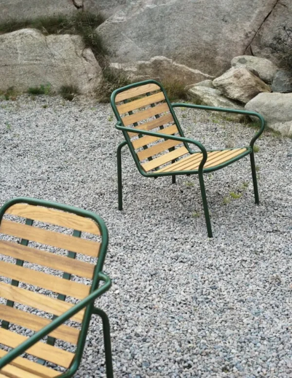 Normann Copenhagen Vig vilstol, robiniaträ - mörkgrön