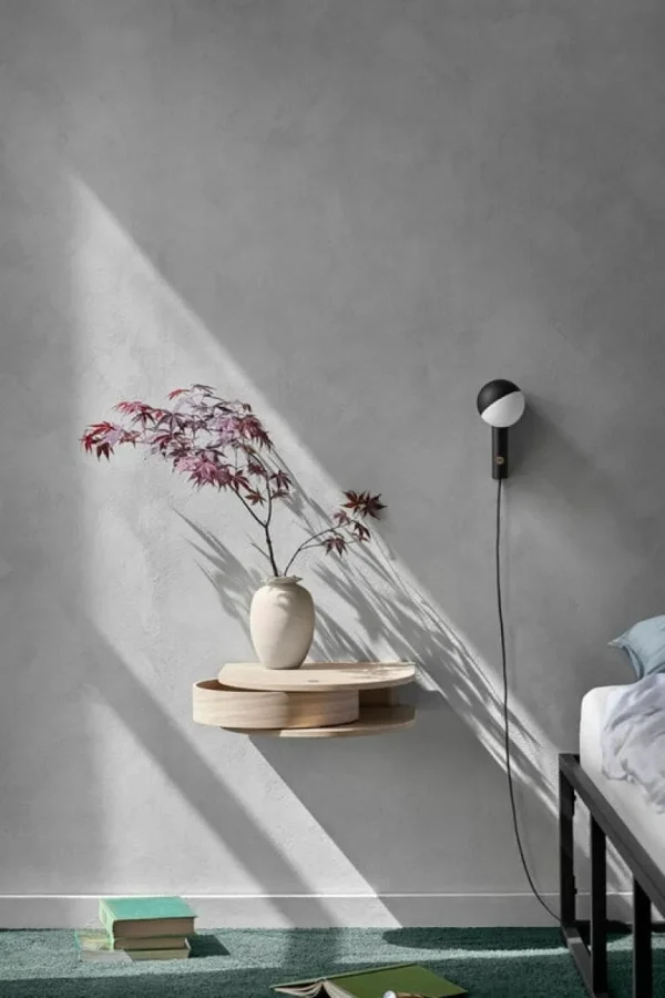 Northern Balancer minivägglampa/minibordslampa, stål