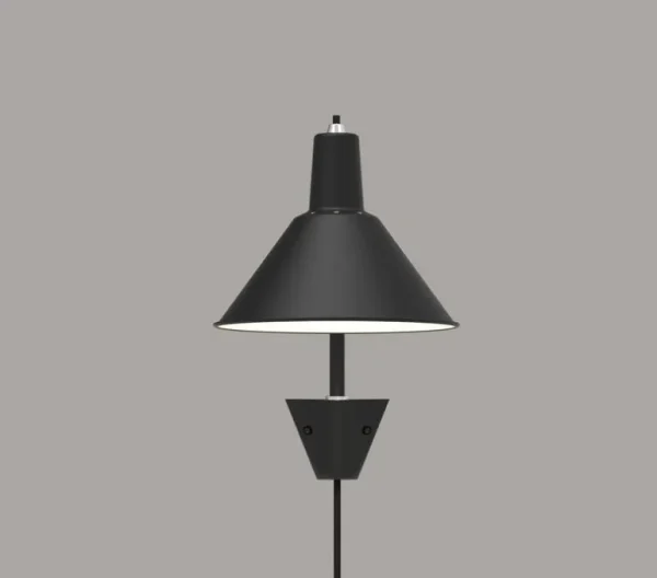 NUAD Arcon vägglampa, svart