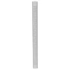 NUAD Radent hardwired vägglampa, 67 cm, vit