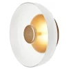 Nuura Blossi vägg-/taklampa, Nordic gold - opal