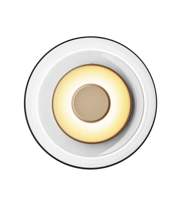 Nuura Blossi vägg-/taklampa, Nordic gold - klar