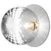Nuura Liila 1 vägg/taklampa, stor, silver - ofärgad