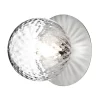 Nuura Liila 1 vägg/taklampa, medium, silver - ofärgad