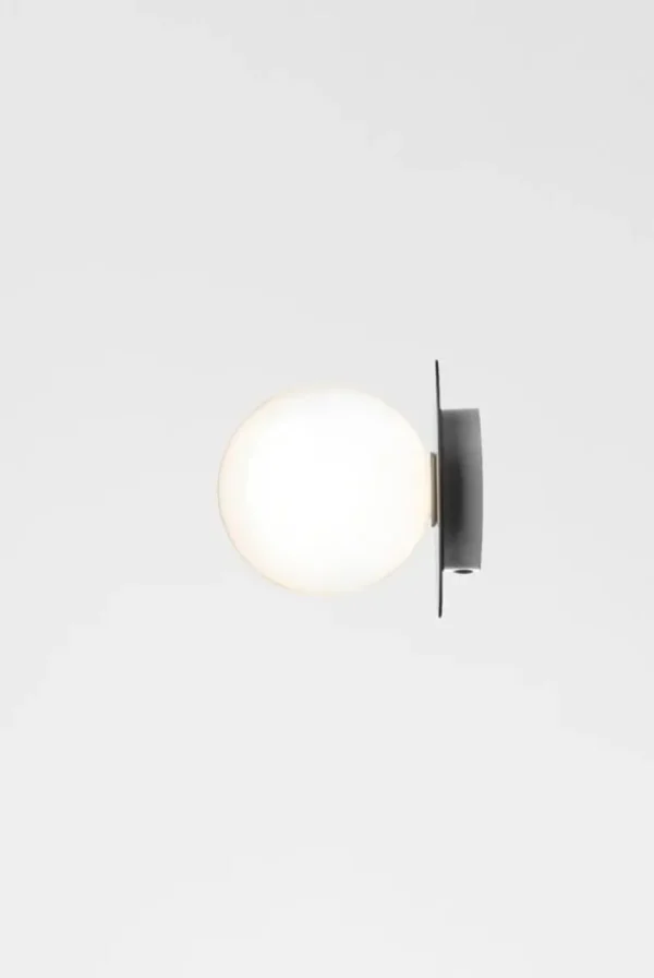 Nuura Liila 1 vägg/taklampa, medium, silver - opal